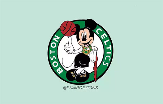 很萌很有趣的迪士尼版NBA球队LOGO