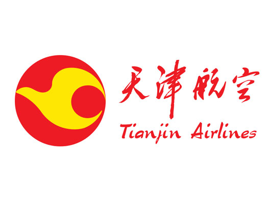天津航空logo