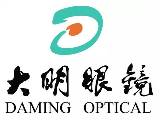 大明眼镜logo