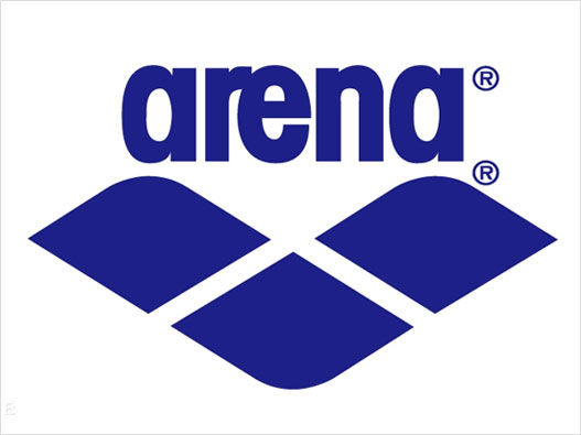 游泳镜LOGO设计-Arena阿瑞娜品牌logo设计