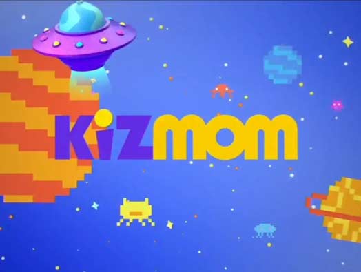 Kizmom logo设计含义及电视标志设计理念