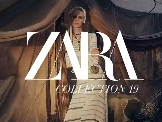 ZARA logo设计含义及服装品牌标志设计理念