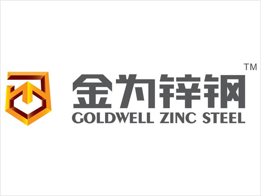 防盗窗LOGO设计-金为锌钢品牌logo设计