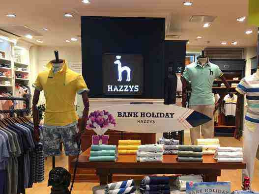哈吉斯（HAZZYS）logo设计含义及服装品牌标志设计理念