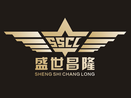 电动伸缩门LOGO设计-SSCL盛世昌隆品牌logo设计