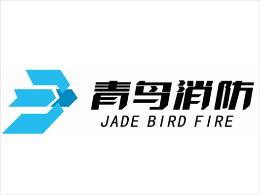 青鸟消防logo
