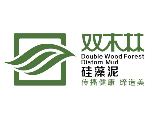 硅藻泥LOGO设计-双木林品牌logo设计