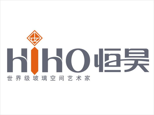 艺术玻璃LOGO设计-HIHO恒昊品牌logo设计