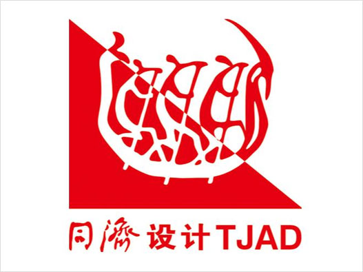 TJAD同济设计logo