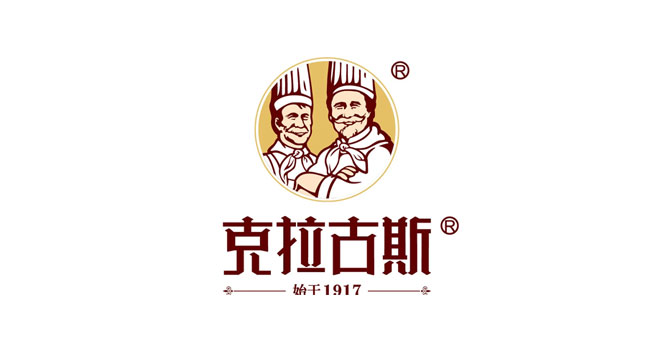 克拉古斯logo设计含义及火腿品牌标志设计理念