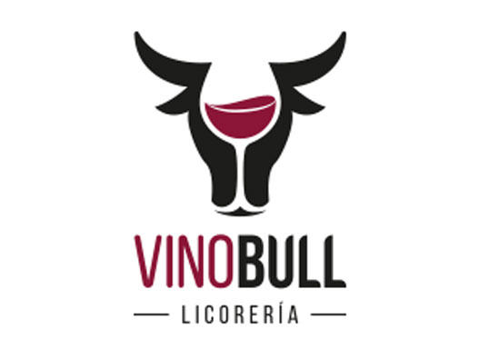商业logo设计？Vino Bull酒牛葡萄酒logo设计