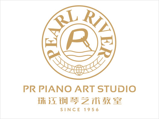 钢琴培训公司LOGO设计-VIP陪练公司品牌logo设计
