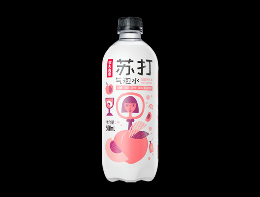 苏打气泡水logo设计图片