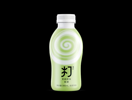打奶茶logo设计图片