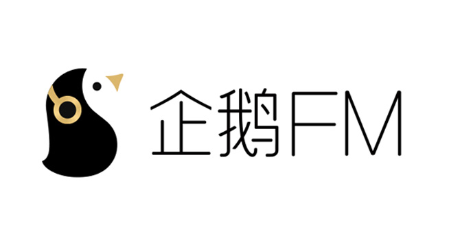 企鹅FM logo设计图片