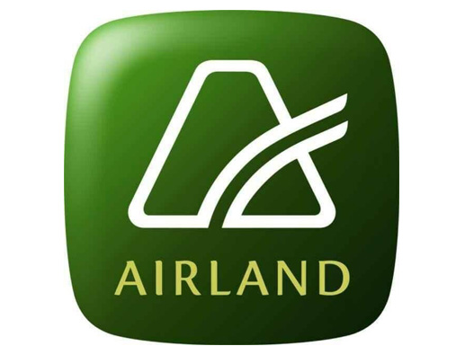  雅兰（AIRLAND）logo设计含义及设计理念