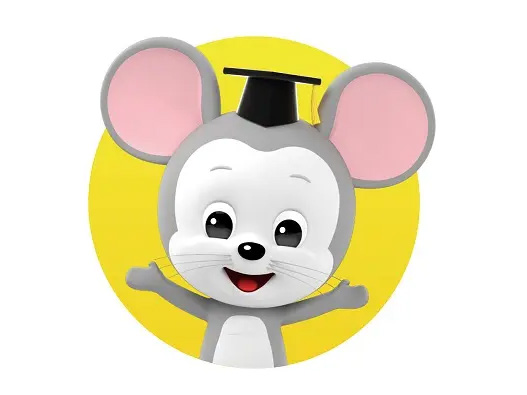 腾讯开心鼠英语logo设计图片