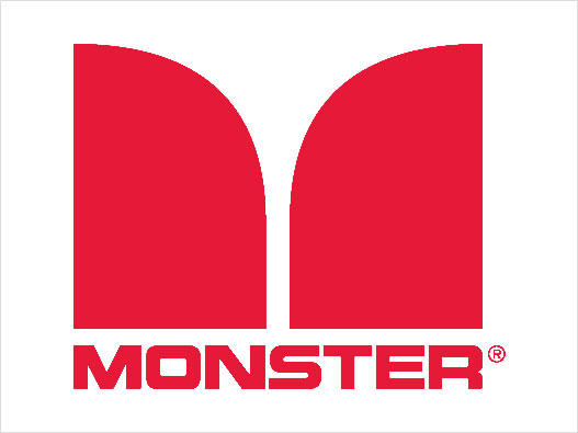 耳麦公司LOGO设计-MONSTER魔声公司品牌logo设计