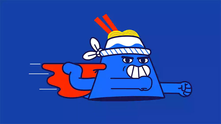 速食拉面品牌Ramen Hero新LOGO