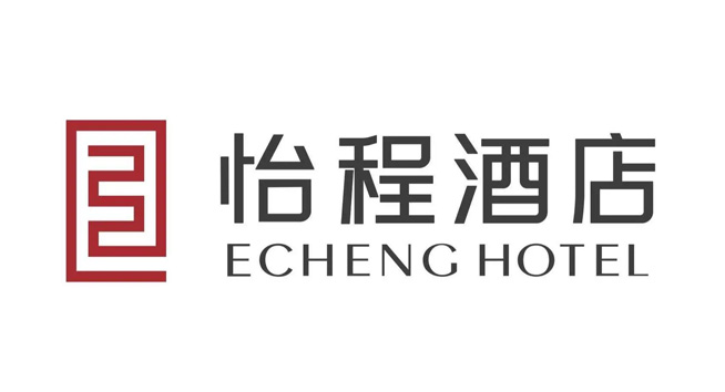 怡程酒店logo设计含义及酒店标志设计理念