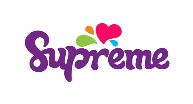 Supreme  logo设计含义及冰淇淋标志设计理念
