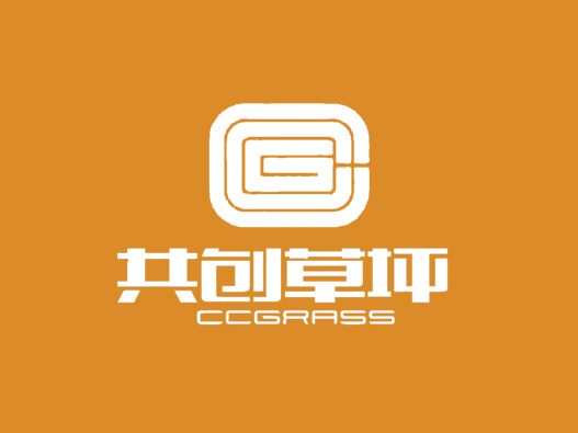 共创草坪logo