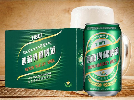 西藏青稞啤酒logo设计含义及啤酒品牌标志设计理念