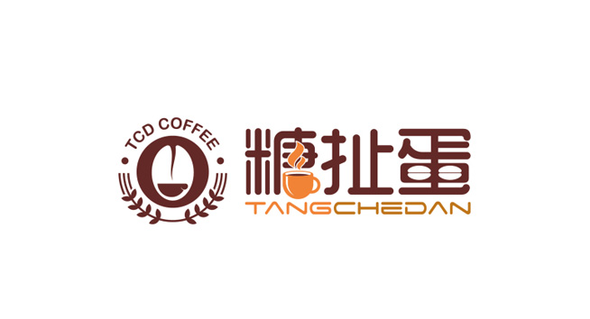 糖扯蛋logo设计含义及食品品牌标志设计理念