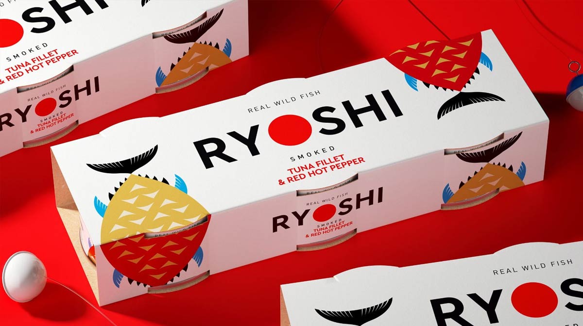Ryoshi罐头包装设计