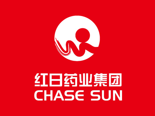 红日药业logo