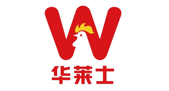 华莱士logo设计含义及餐饮品牌标志设计理念