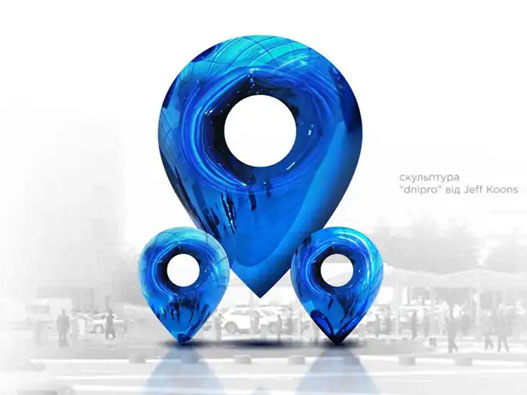 第聂伯罗（Dnipro）logo设计含义及城市标志设计理念
