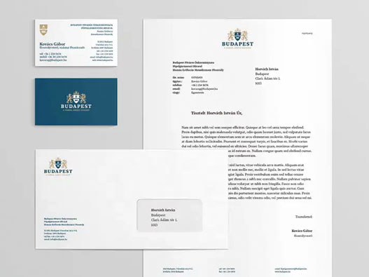 布达佩斯（Budapest）logo设计含义及城市标志设计理念