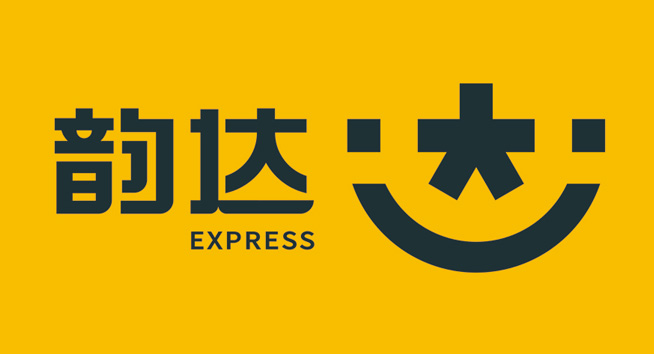 韵达速运logo设计含义及邮政快递品牌标志设计理念
