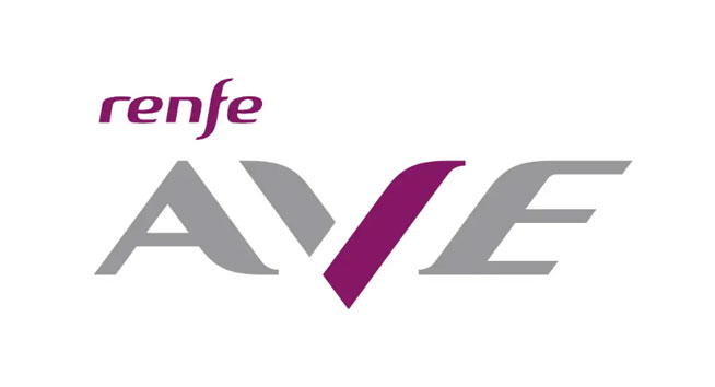 西班牙高铁（Renfe AVE）logo设计含义及高铁标志设计理念