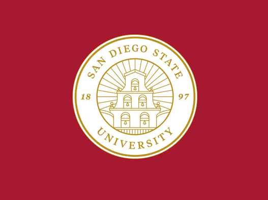 圣地亚哥州立大学标志图片