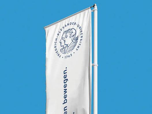 埃朗根-纽伦堡大学logo设计含义及教育标志设计理念
