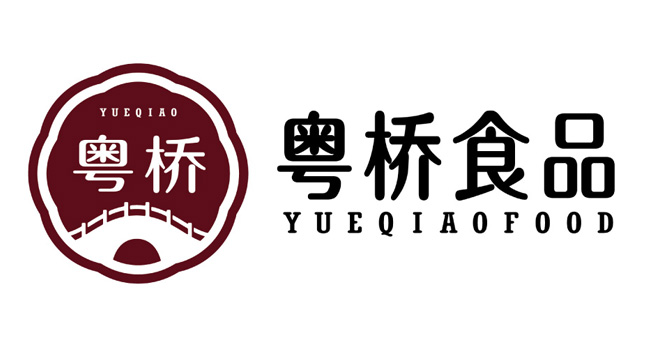 粤桥logo设计含义及餐饮品牌标志设计理念