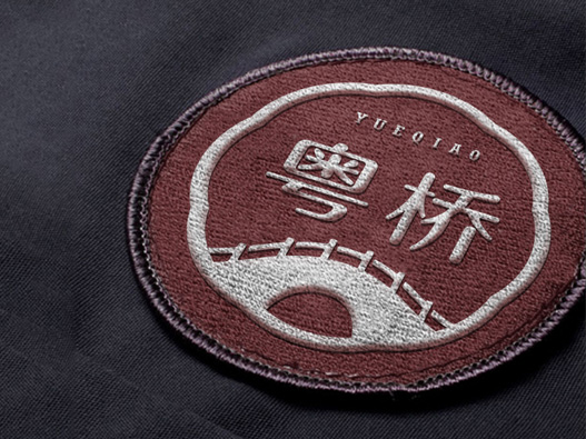 粤桥logo设计含义及餐饮品牌标志设计理念