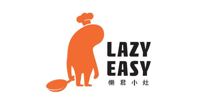 懒君小灶logo设计含义及餐饮品牌标志设计理念