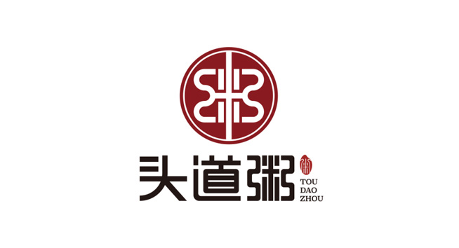 头道粥logo设计含义及餐饮品牌标志设计理念