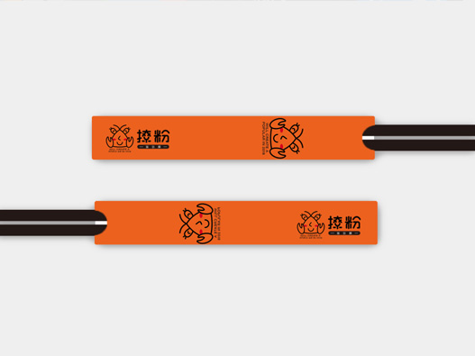 撩粉标志图片