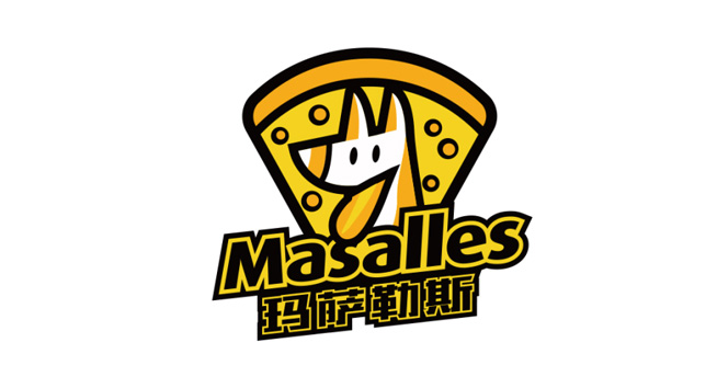 玛萨勒斯logo设计含义及餐饮品牌标志设计理念