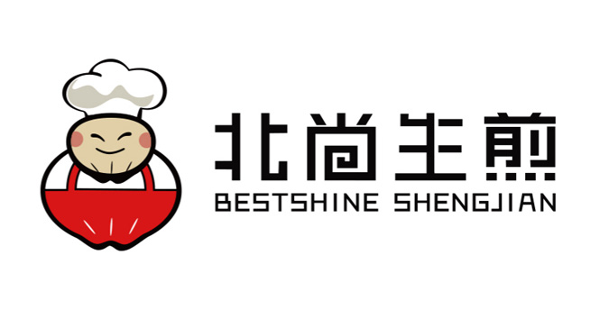 北尚生煎logo设计含义及餐饮品牌标志设计理念