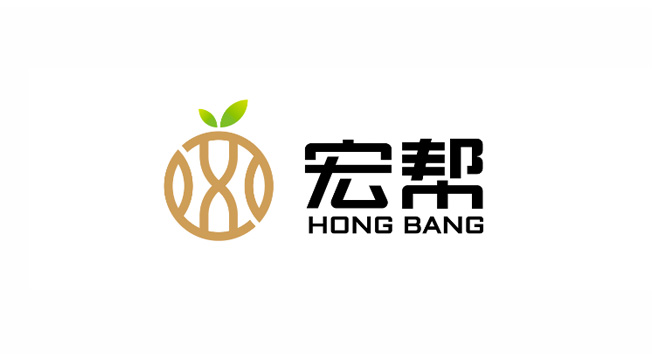 宏帮logo设计含义及食品品牌标志设计理念