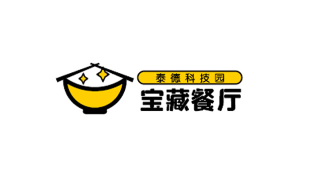 宝藏中餐厅logo设计含义及餐饮品牌标志设计理念