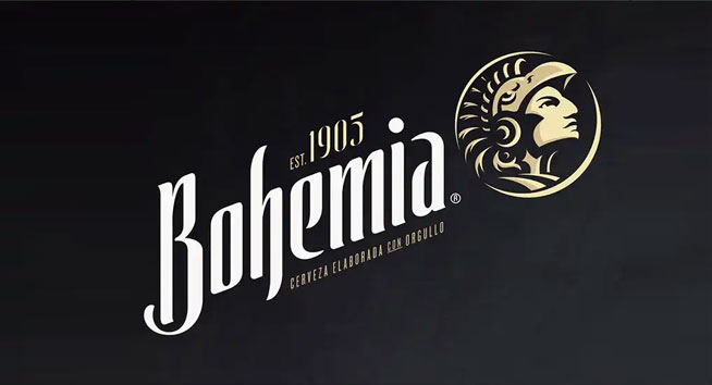 波西米亚Bohemia logo设计含义及啤酒标志设计理念