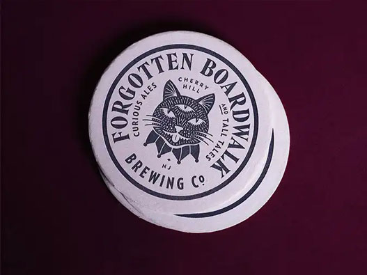 三眼野猫啤酒标志图片