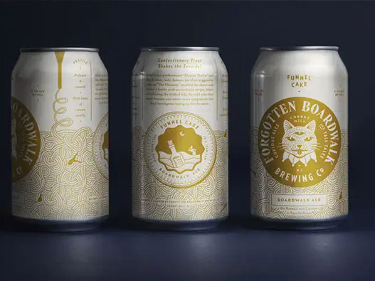 三眼野猫啤酒logo设计含义及啤酒标志设计理念