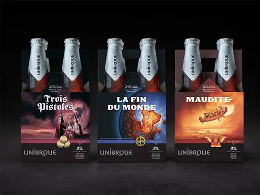 Unibroue啤酒标志图片